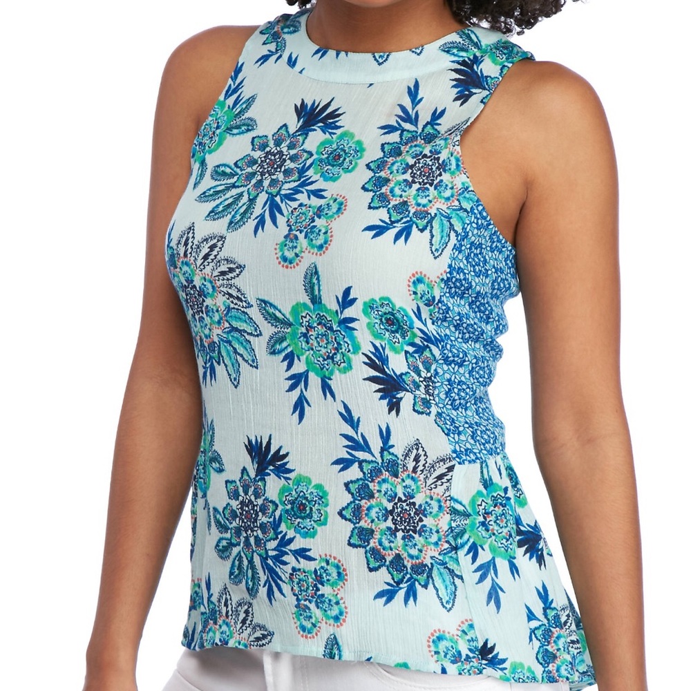 NWOT Perfect Spring Sleeveless Top size Large